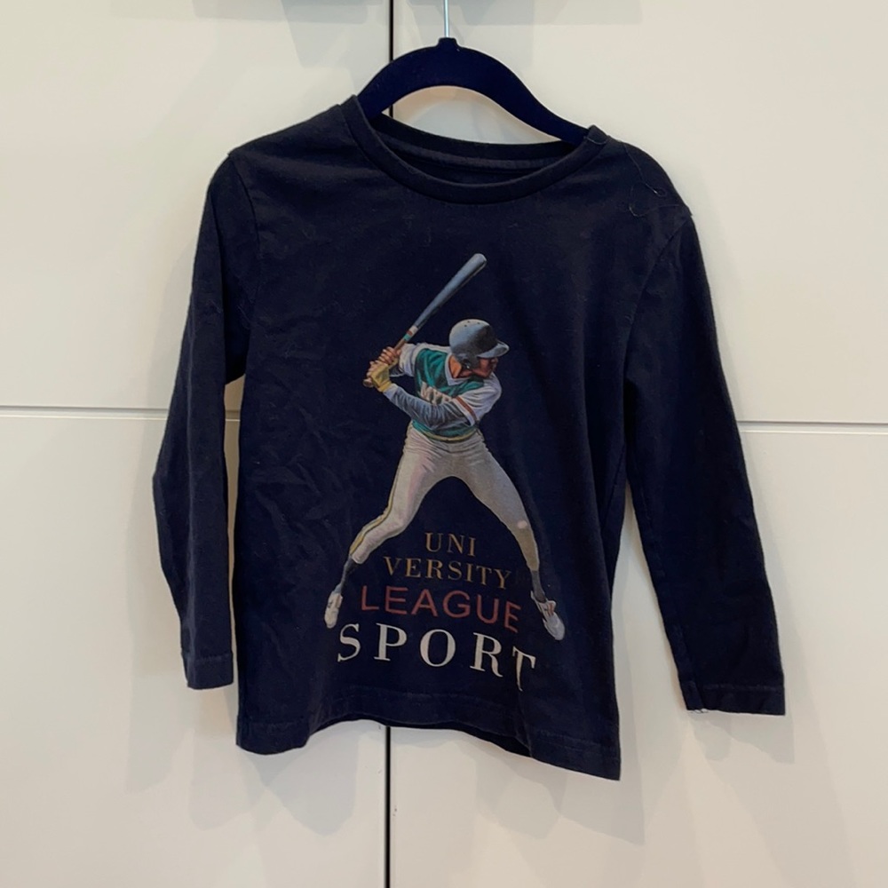 Mayoral Baseball Varsity Long Sleeve - Size 3T